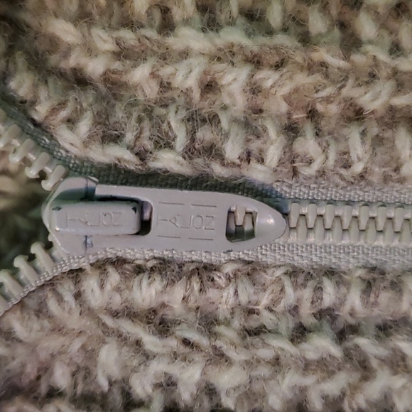 Vintage 70s 80s Winona Knits Zip up Wool Sweater - Picture 8 of 12